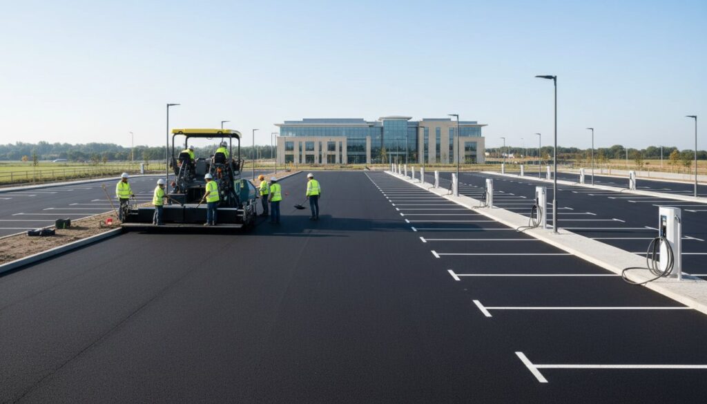 A Professional Guide to Car Park Construction in Cambridge: From Groundworks to Surfacing