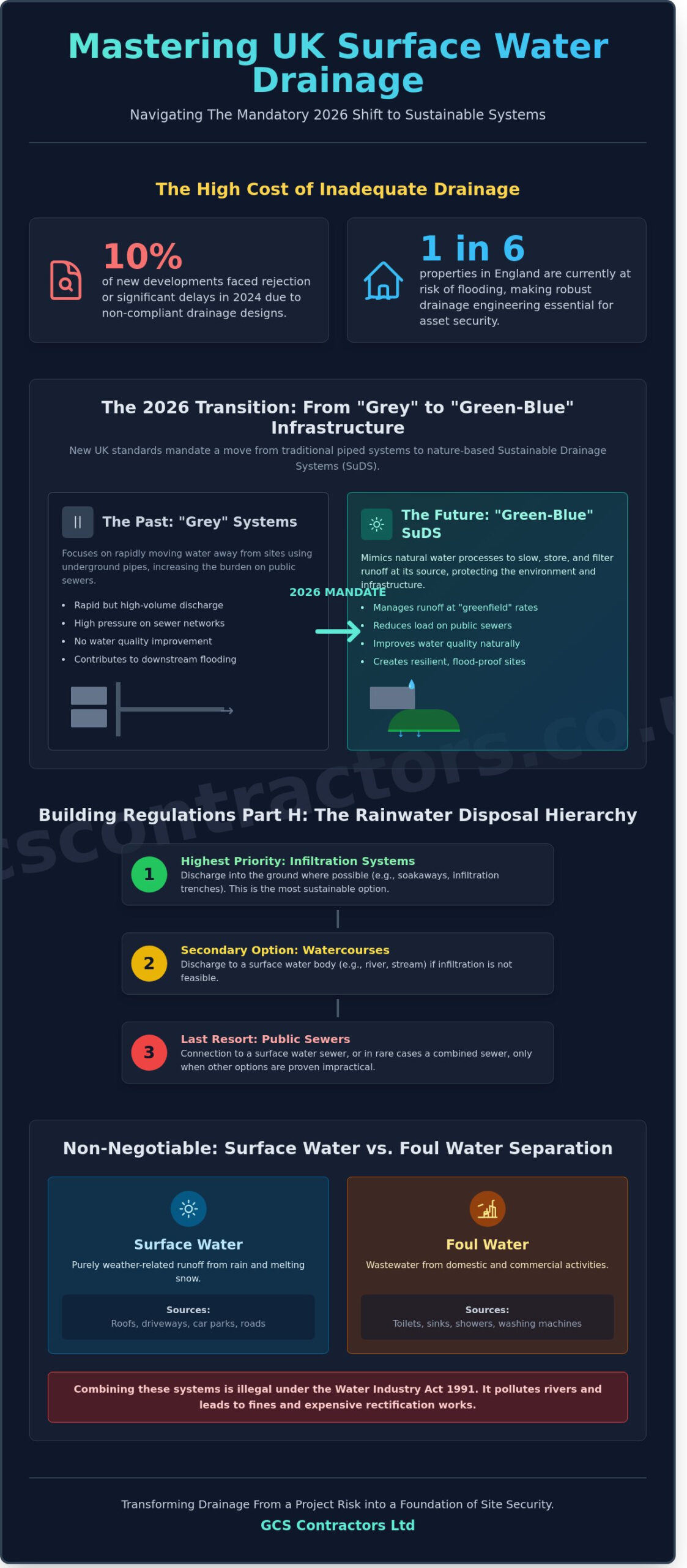 Surface Water Drainage Solutions: A Comprehensive Guide for UK Developers (2026)