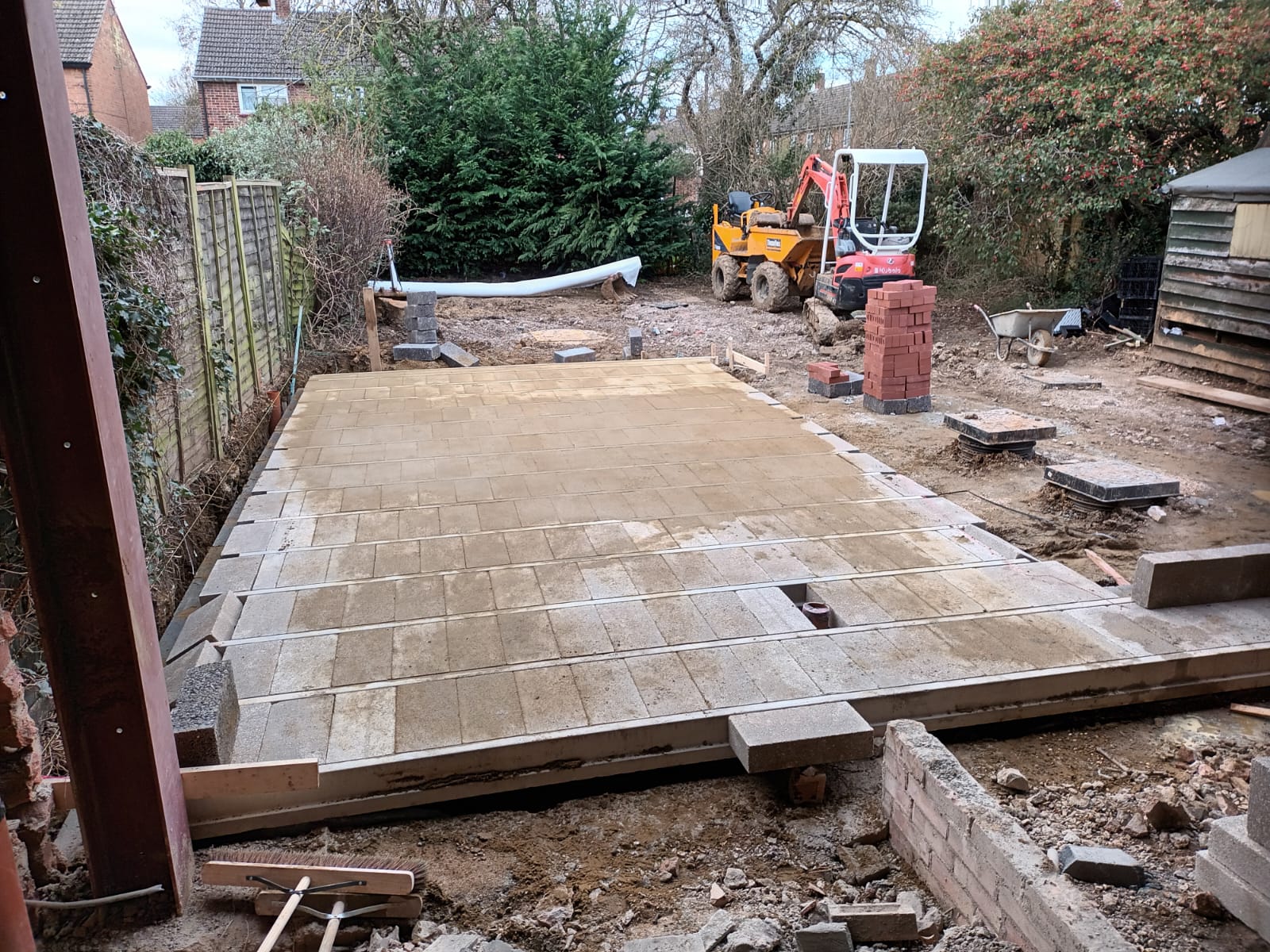 Block and beam floor installation by GCS Contractors Ltd in Cambridge