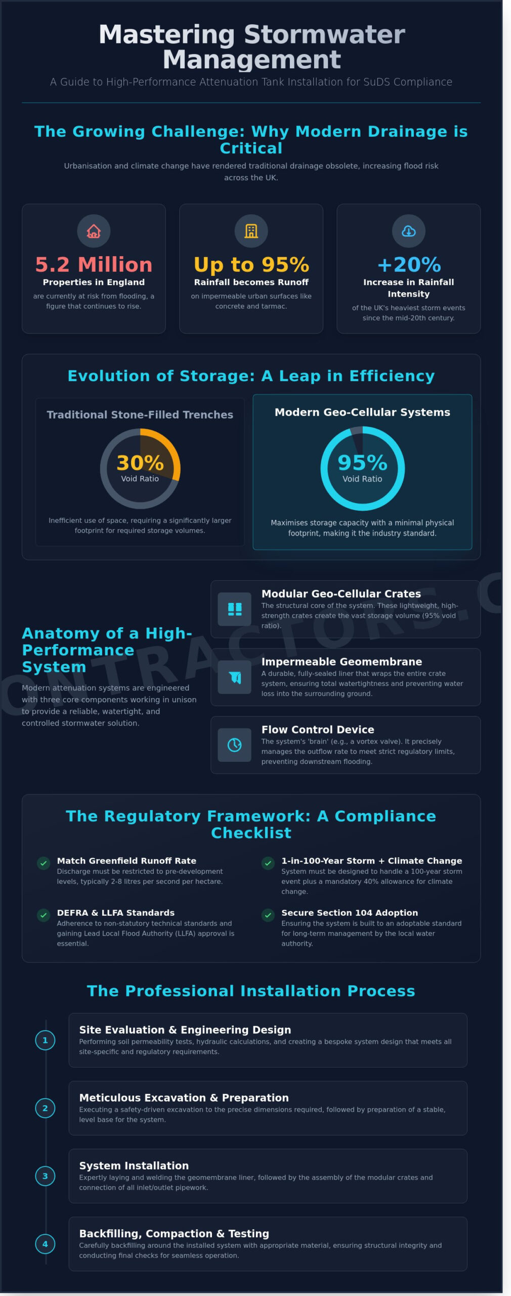 Professional Attenuation Tank Installation: A Comprehensive Guide to Stormwater Management