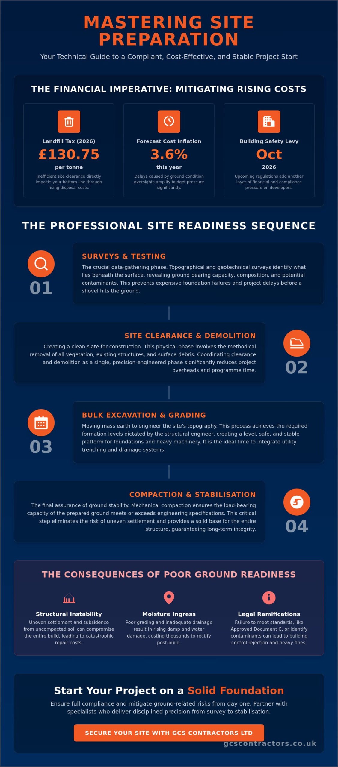 The Site Preparation Process: A Professional How-To Guide for UK Construction